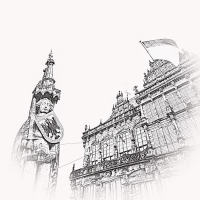 Bremen Roland und Rathaus