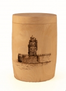 Holzurne Leuchtturm Bremen