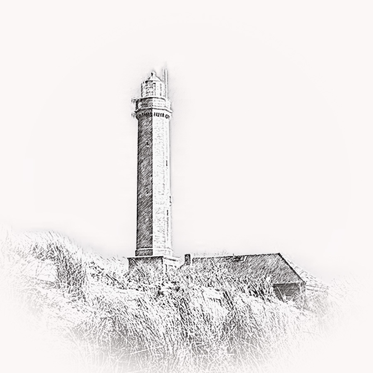 Leuchtturm Norderney – Motiv der Lasergravur