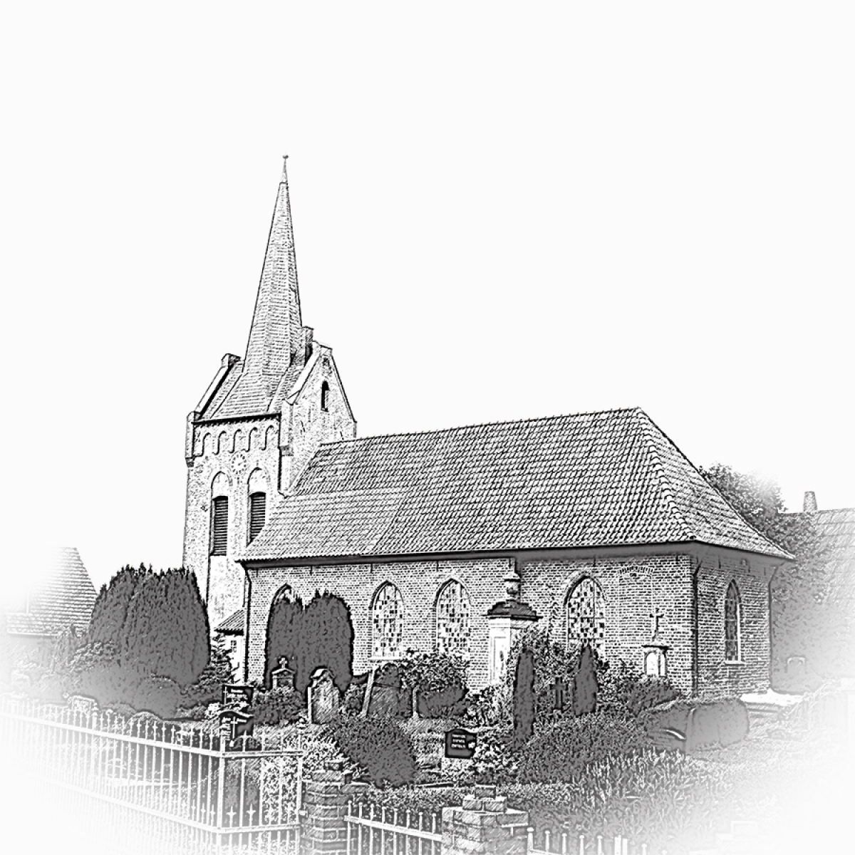 Wersabe Kirche – Motiv der Lasergravur