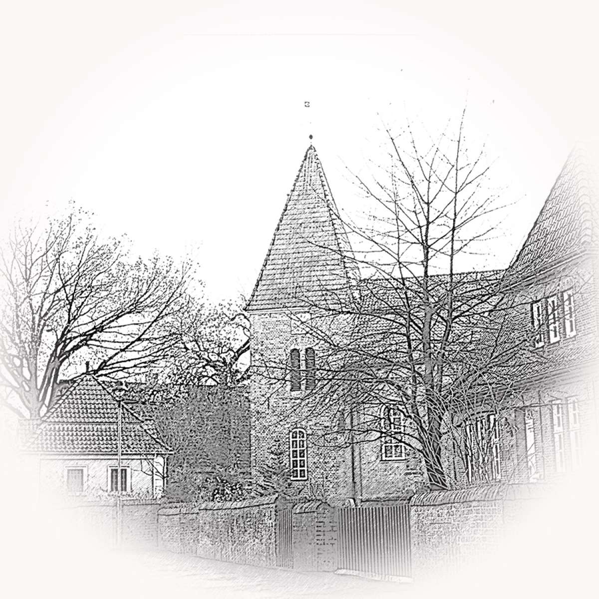 Meyenburg Kirche – Motiv der Lasergravur