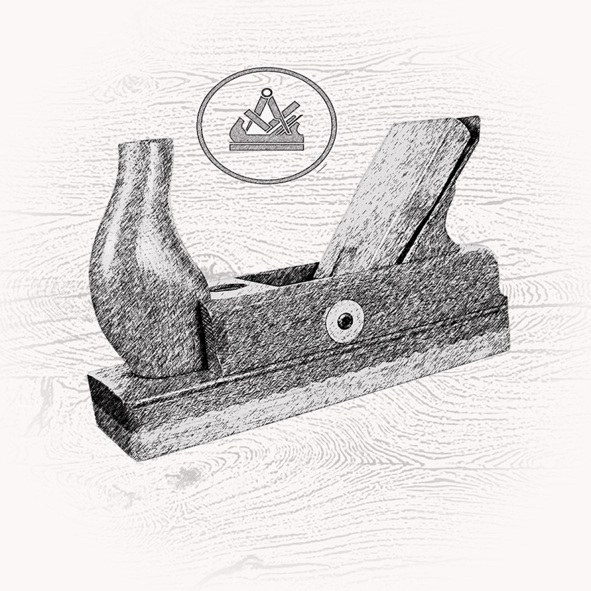 Tischler – Motiv der Lasergravur